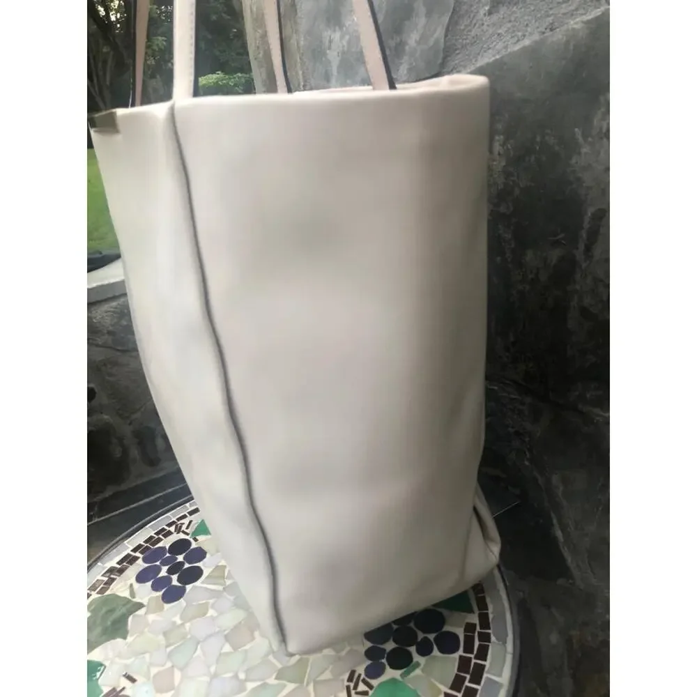 Kate Spade Lenora Camden Way Wkru3614 ivory Leather Tote (300